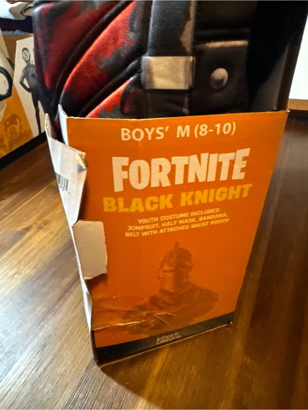 NWT - Fortnite Black Knight Boys Halloween Costume Medium 8–10